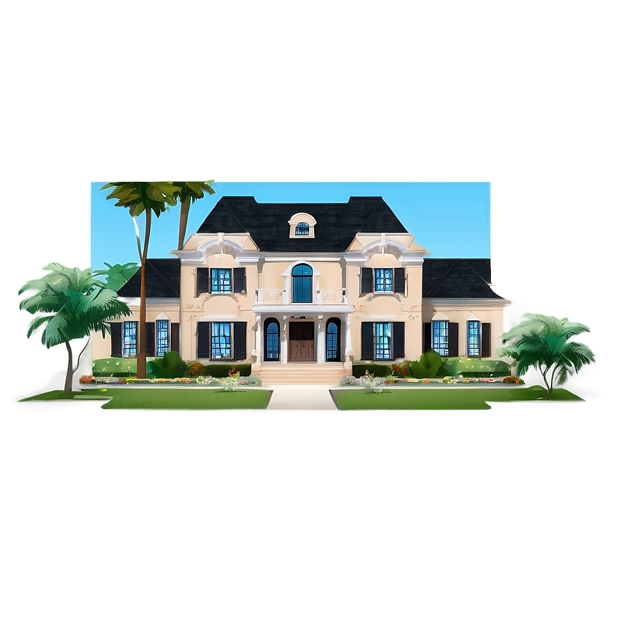 Timeless Mansion Charm Png 05242024 PNG image