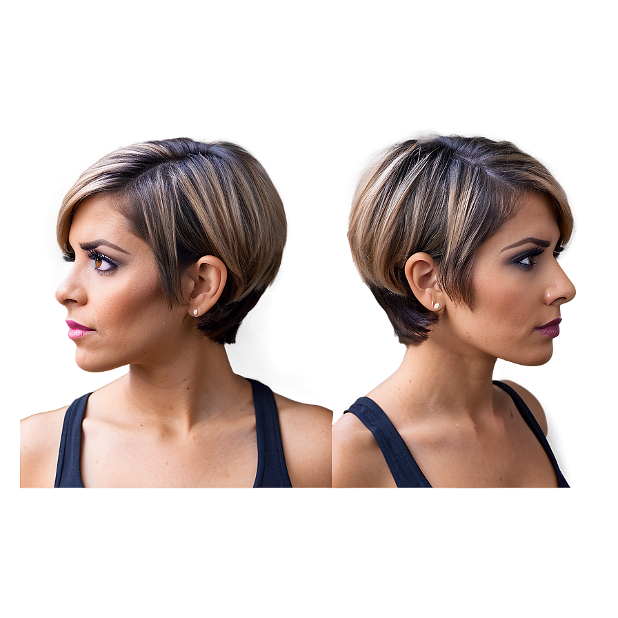 Timeless Short Haircut Png Vac PNG image