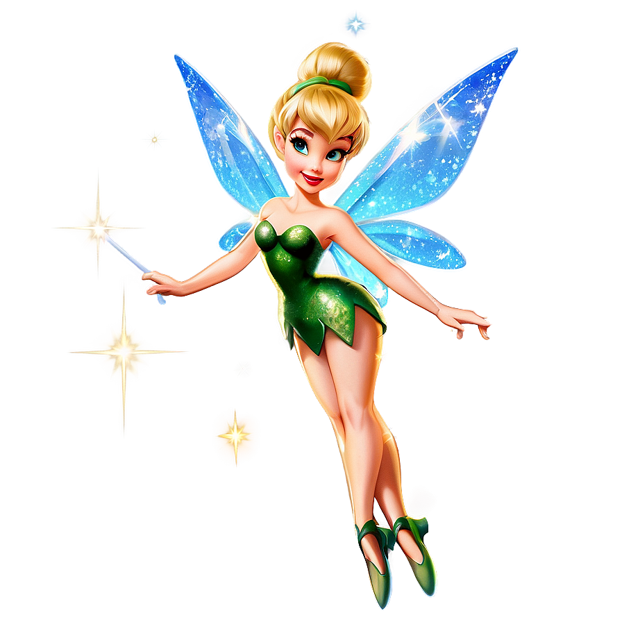 Tinkerbell Glitter Png 05062024 PNG image