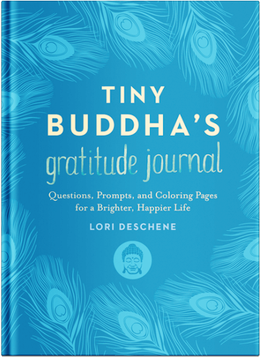 Tiny Buddhas Gratitude Journal Cover PNG image