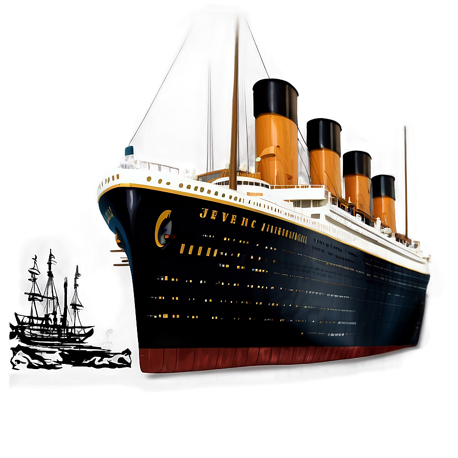 Titanic Ship Png Ybk PNG image