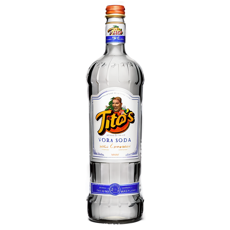 Tito's Vodka And Soda Png 06252024 PNG image