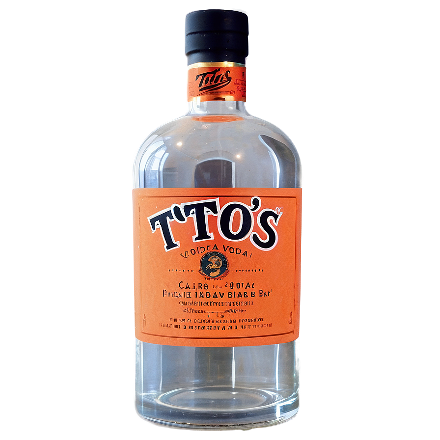 Tito's Vodka Bar Png Qra87 PNG image