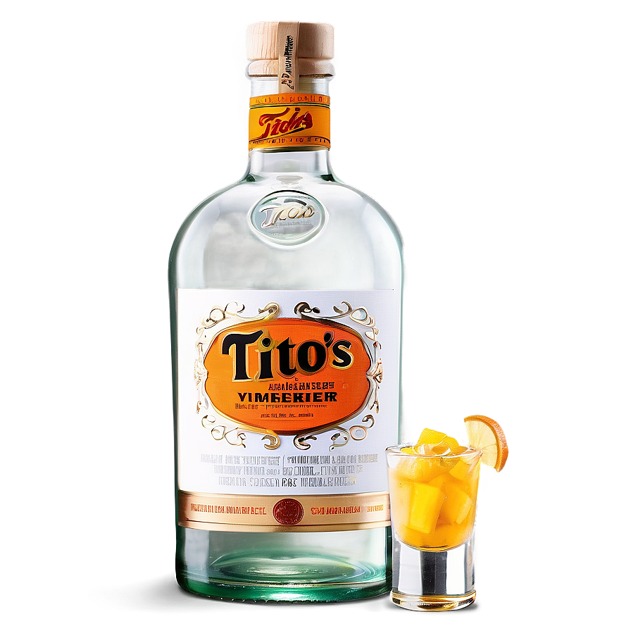 Tito's Vodka Craft Cocktail Png Trp16 PNG image