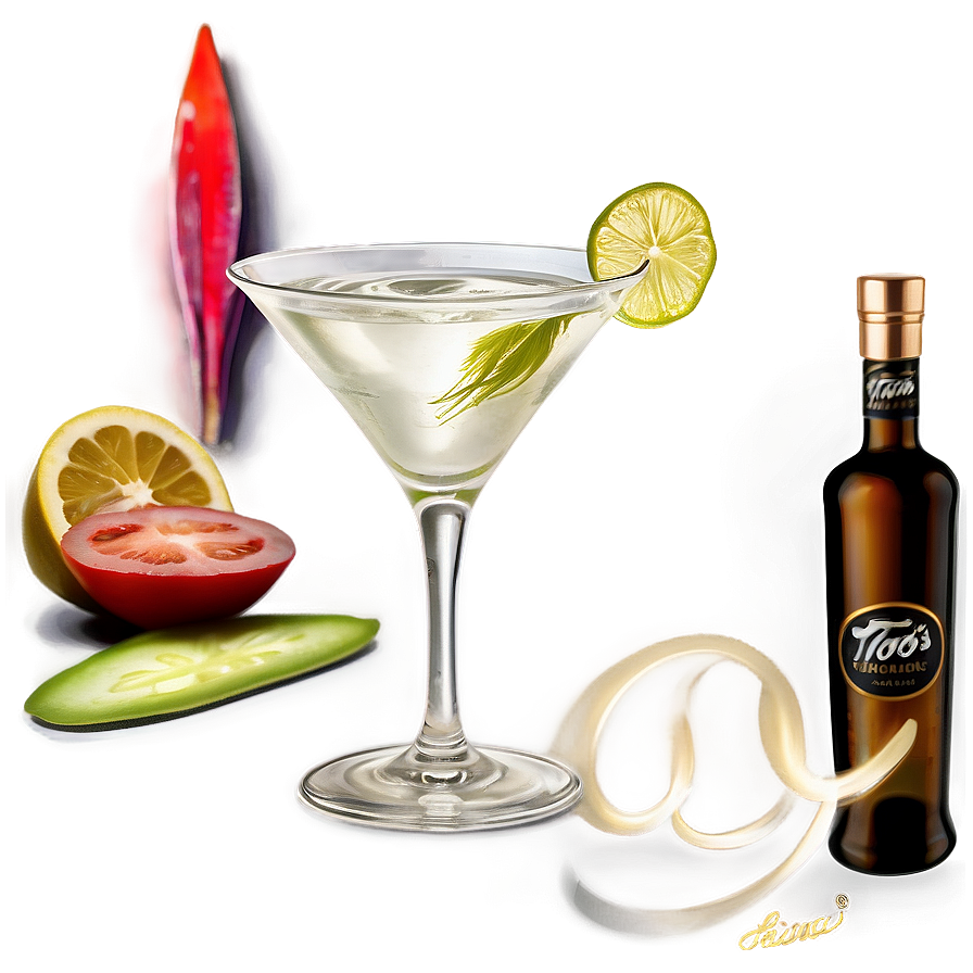 Tito's Vodka Martini Png 42 PNG image