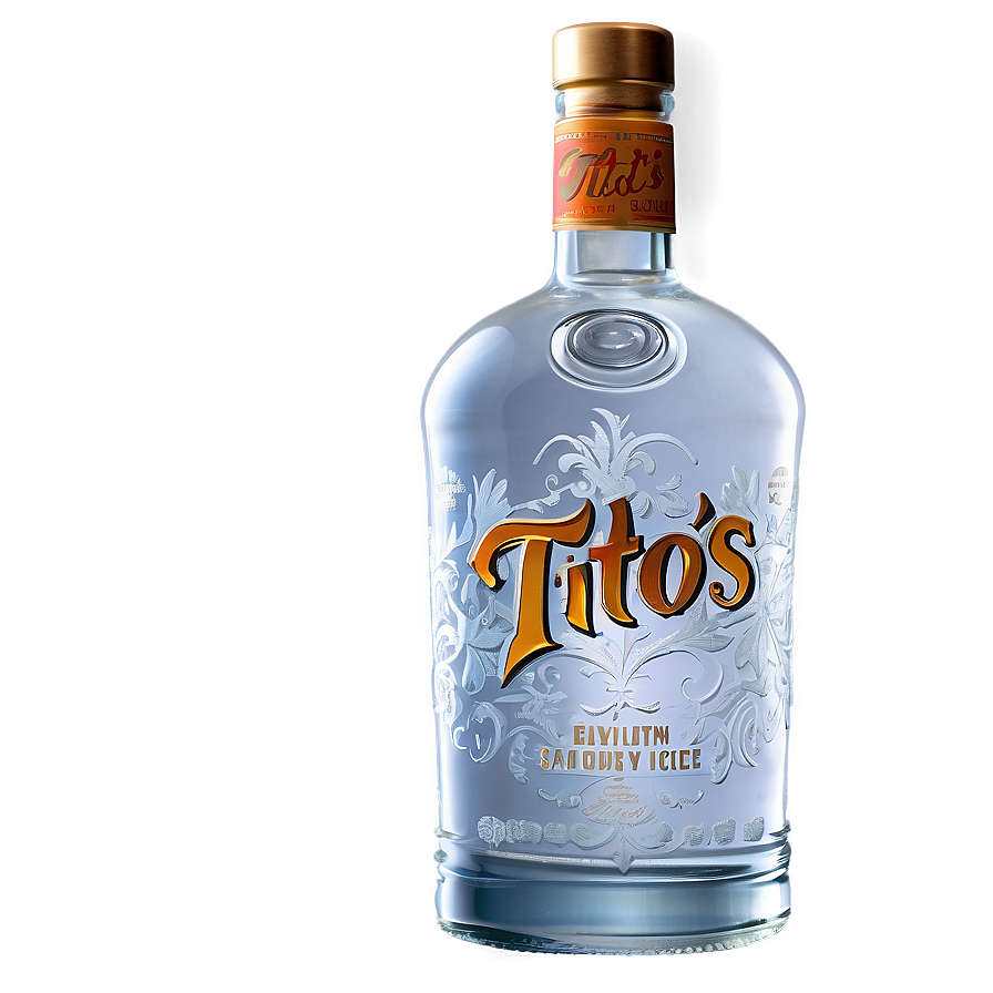 Tito's Vodka On Ice Png Cmd PNG image