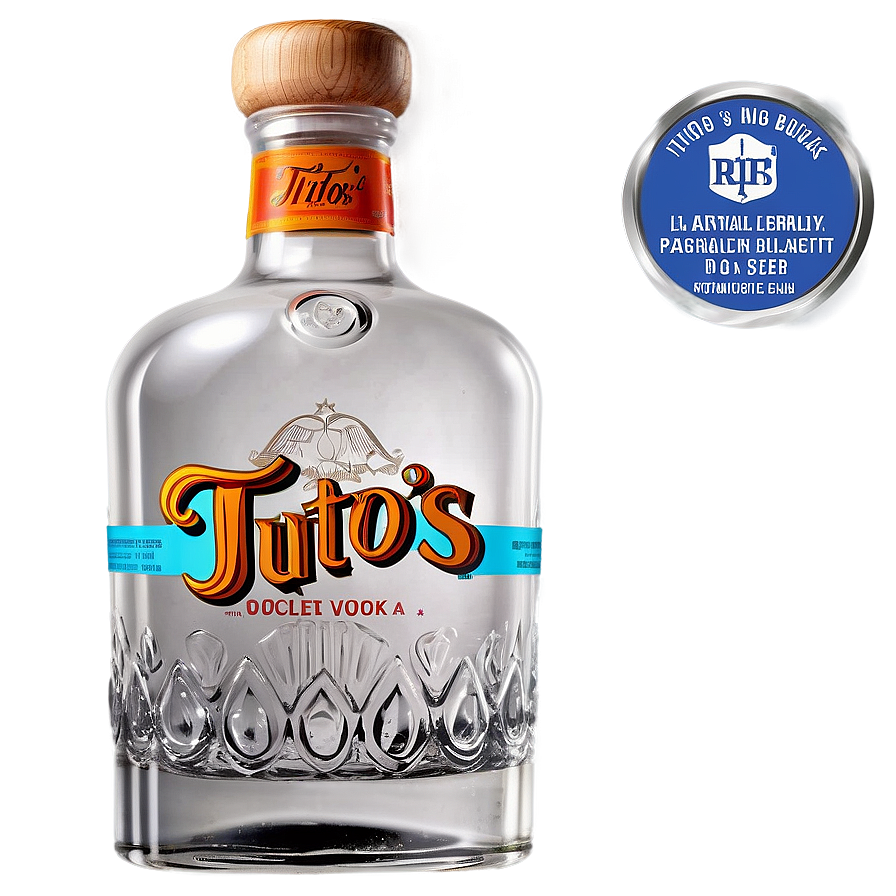 Tito's Vodka On The Rocks Png Jbn PNG image