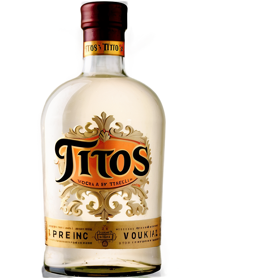 Titos Vodka D PNG image