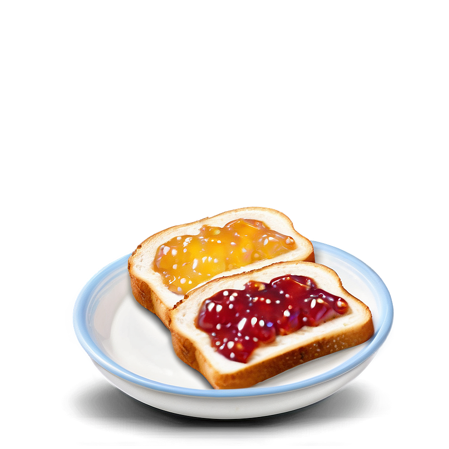 Toast With Jam Png Xaq81 PNG image