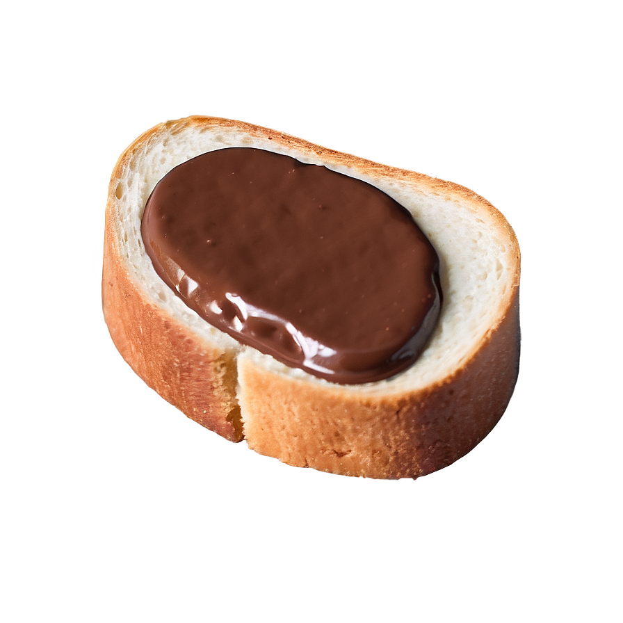 Toast With Nutella Png Dxf65 PNG image