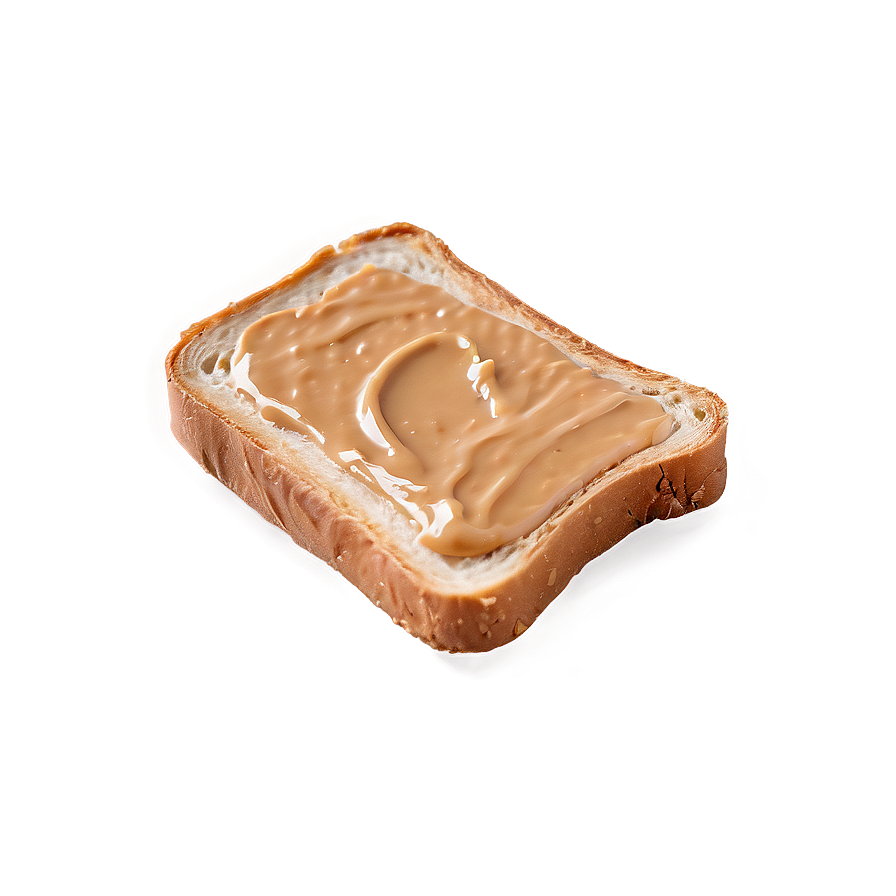 Toast With Peanut Butter Png Ufp92 PNG image