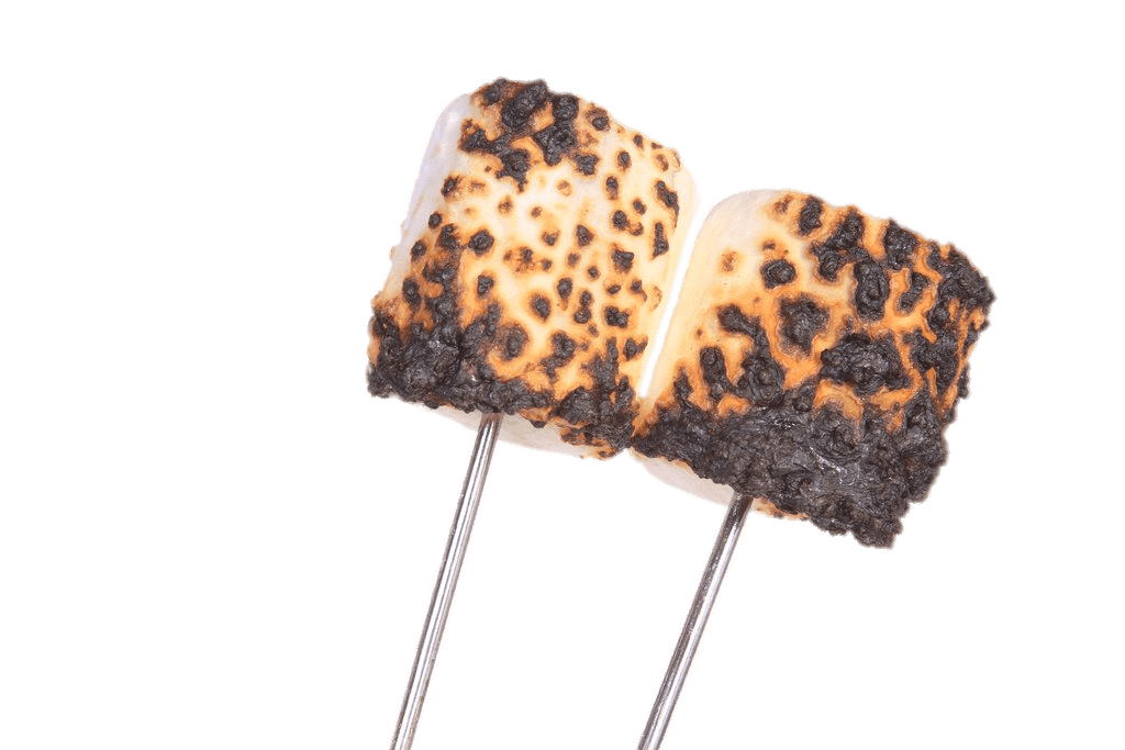 Toasted Marshmallowson Sticks PNG image