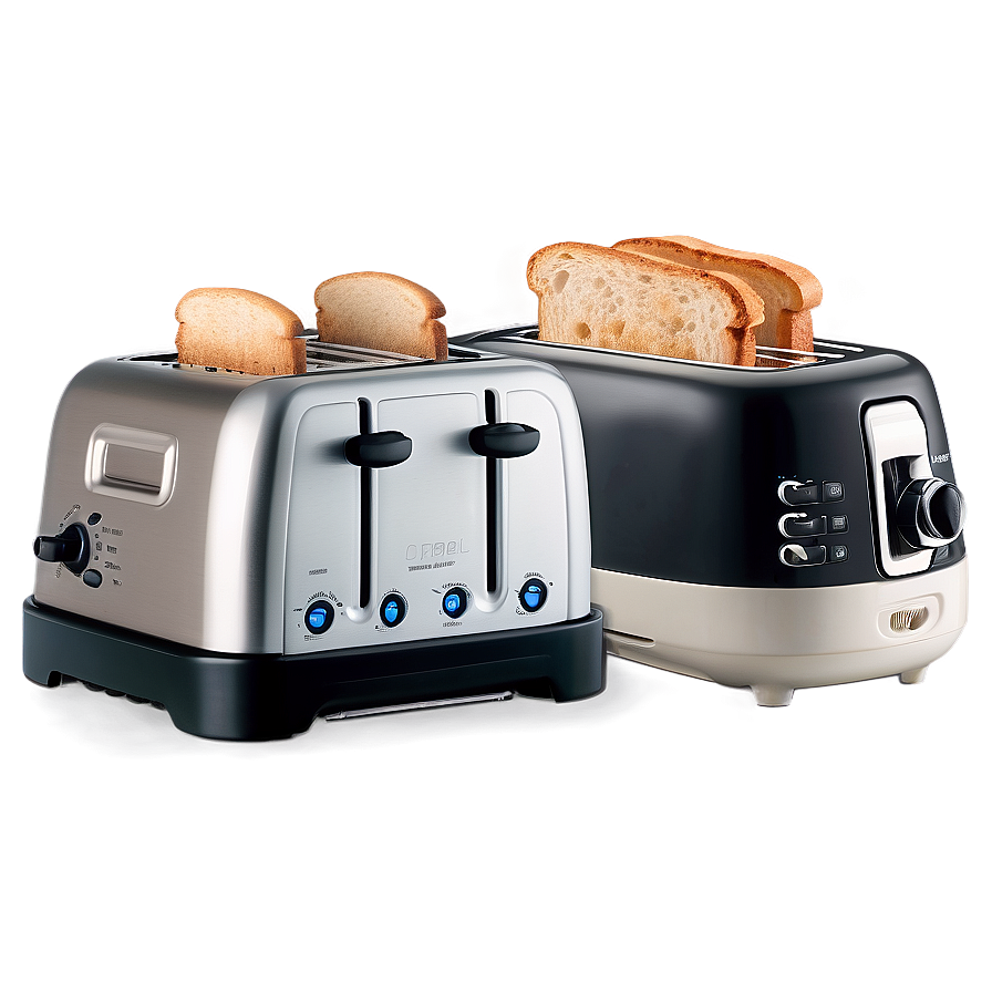 Toaster With Defrost Feature Png 06122024 PNG image