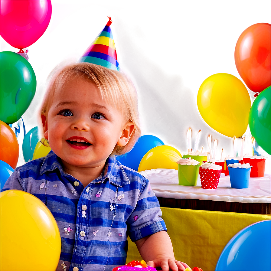 Toddler Birthday Party Png 88 PNG image