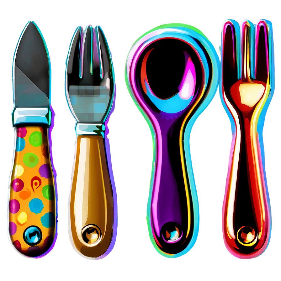 Toddler Friendly Utensils Png Dqs PNG image