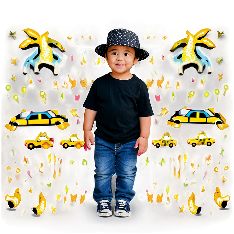 Toddler In Hat Png Hcr22 PNG image