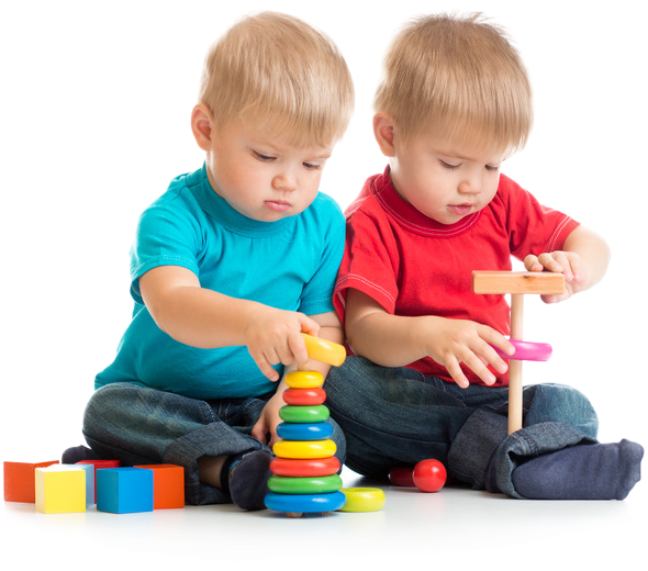 Toddlers Playing With Toys PNG image