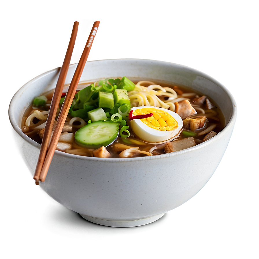 Tofu Ramen Bowl Png Qbh15 PNG image