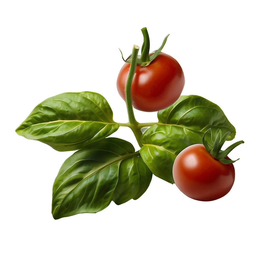 Tomato Basil Leaves Png 61 PNG image