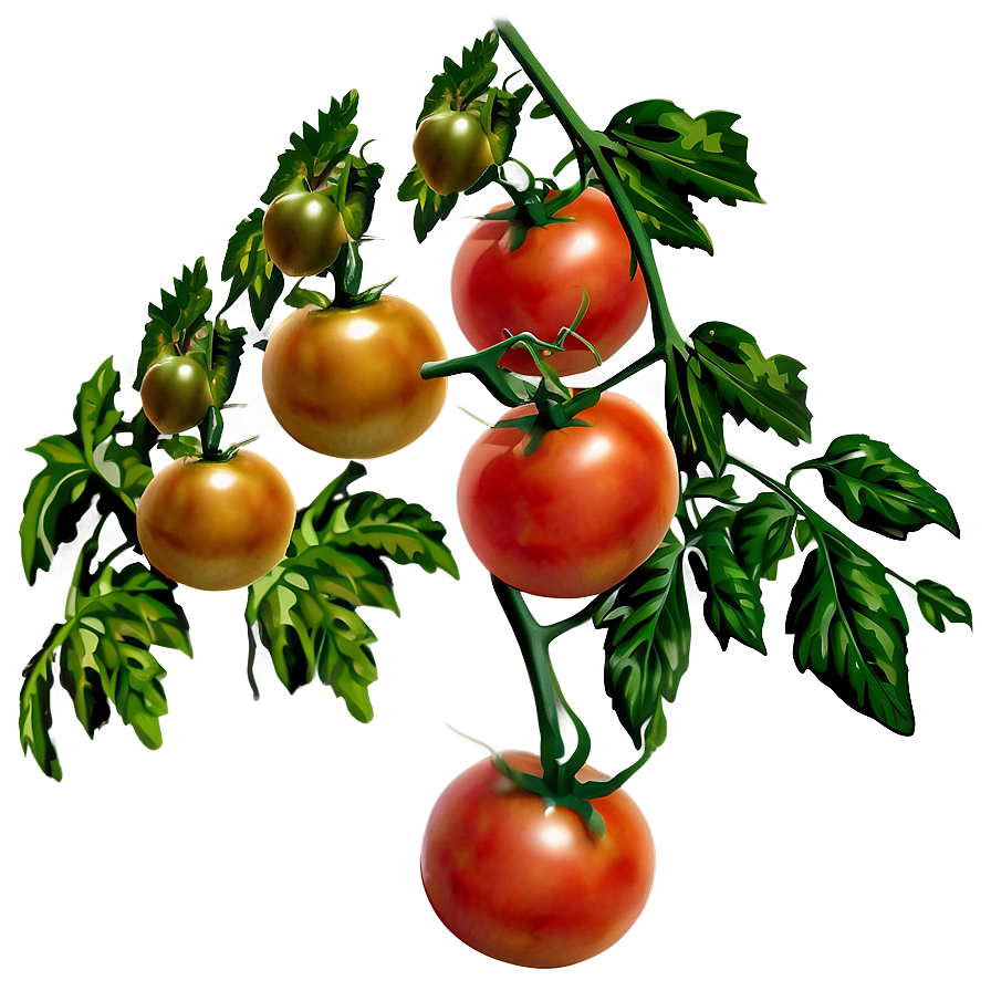 Tomato Branch Png 06212024 PNG image