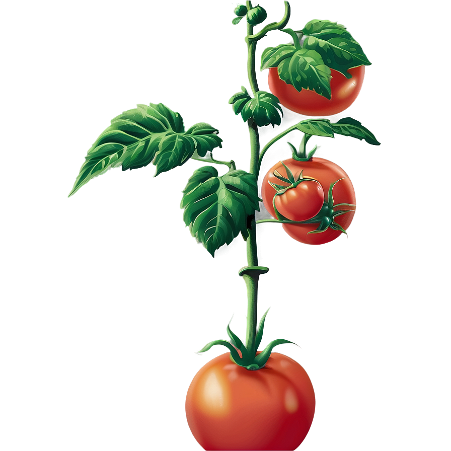 Tomato Plant Pot Png 9 PNG image