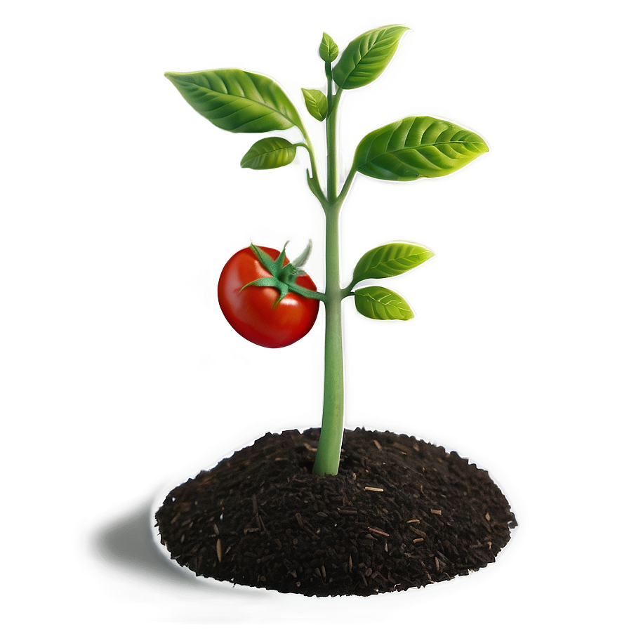 Tomato Seedling Png Pxu86 PNG image