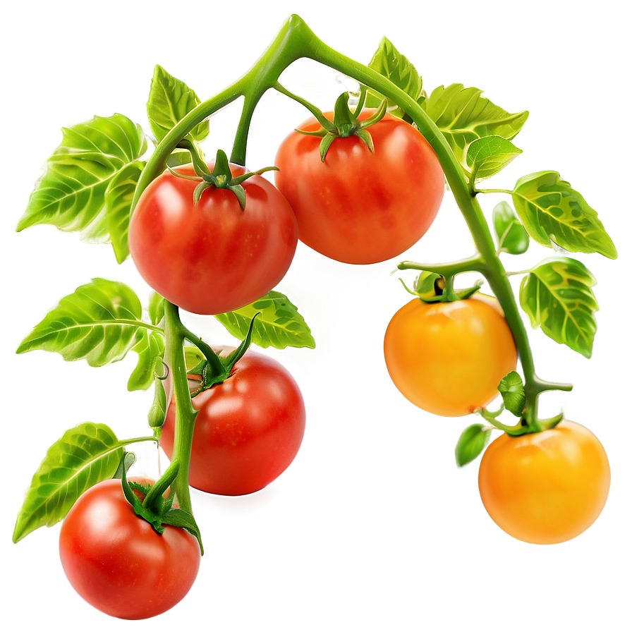 Tomato Vine Isolated Png 06212024 PNG image