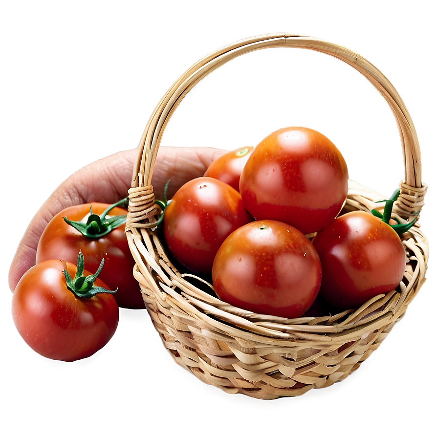 Tomatoes Basket Png 44 PNG image