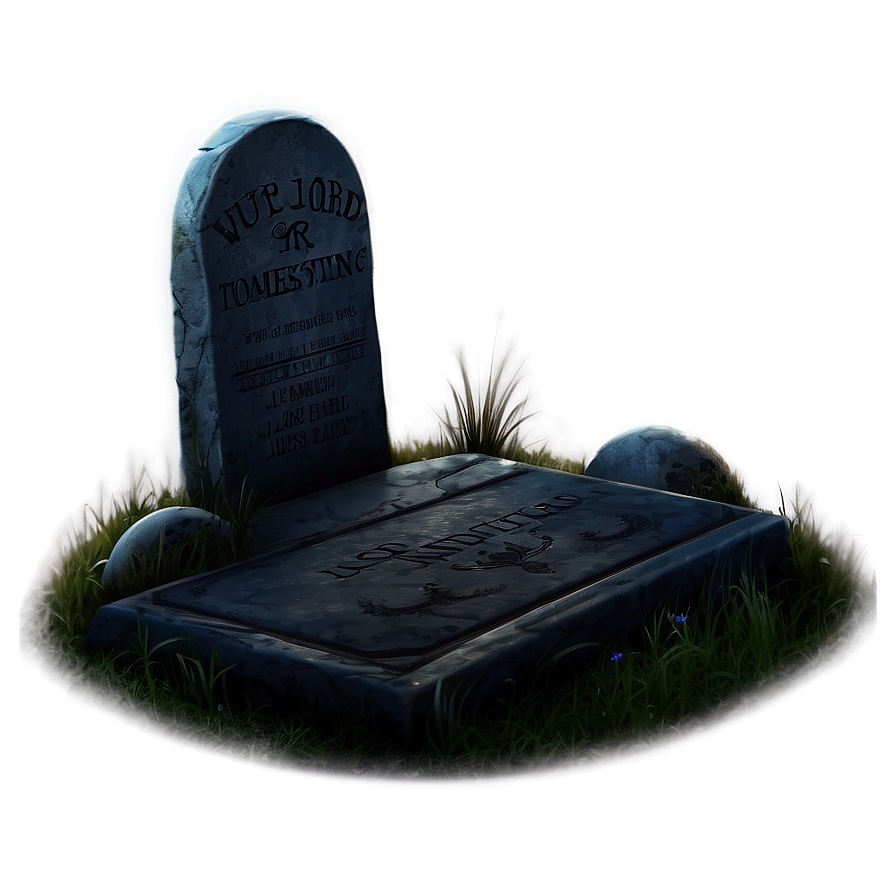 Tombstone In Fog Png 75 PNG image