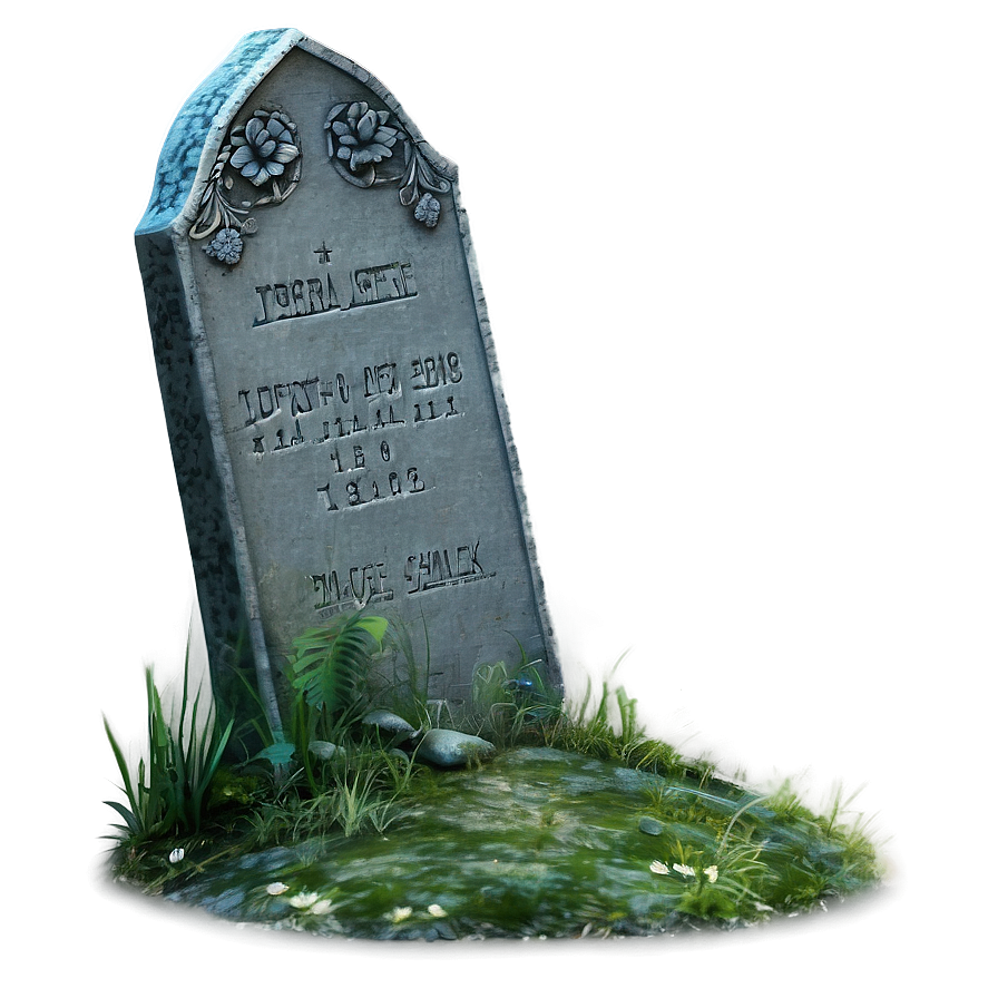 Tombstone In Forest Png 05252024 PNG image