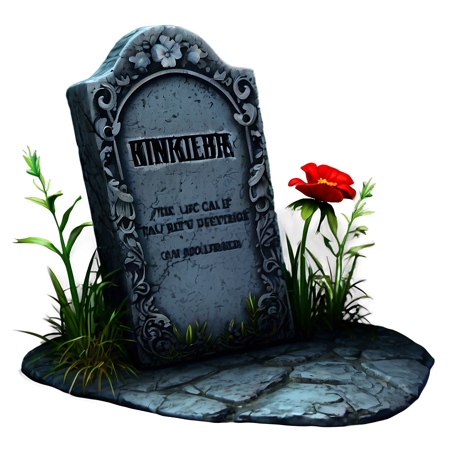 Tombstone In Twilight Png 05252024 PNG image