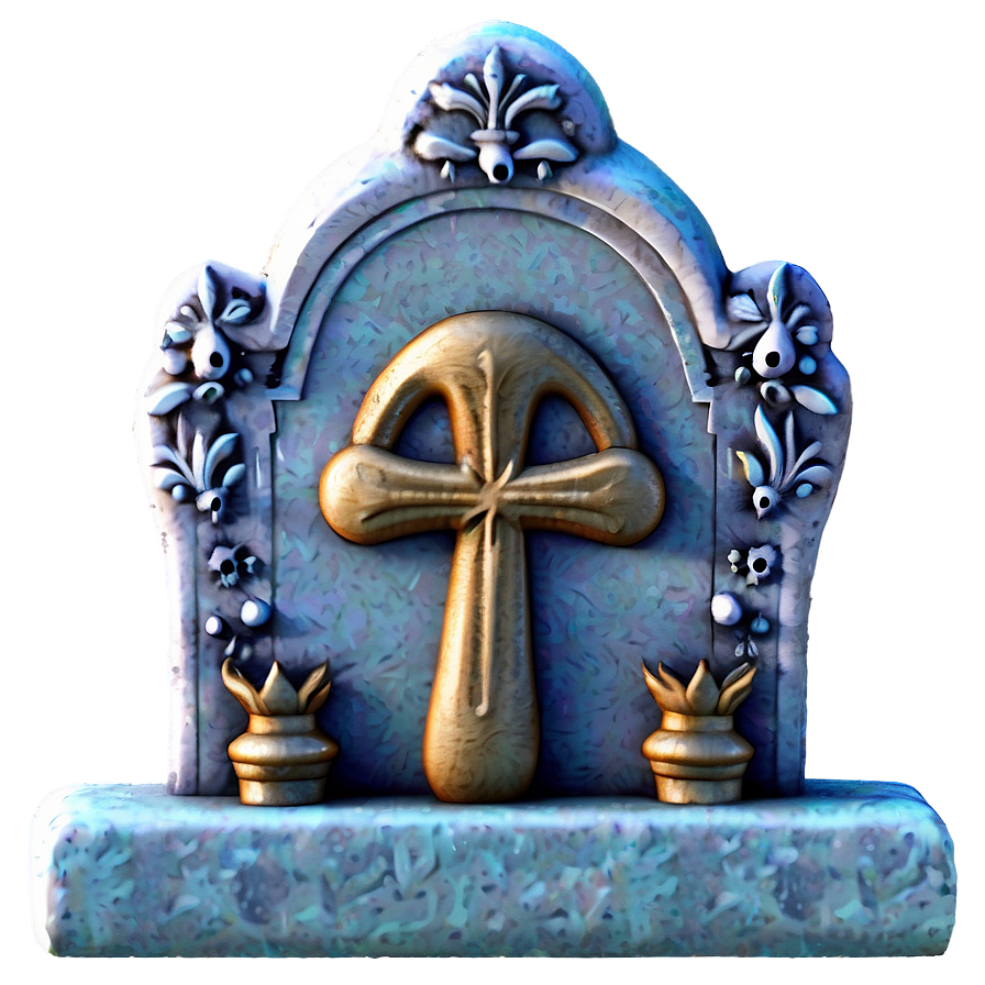 Tombstone With Candle Png 51 PNG image