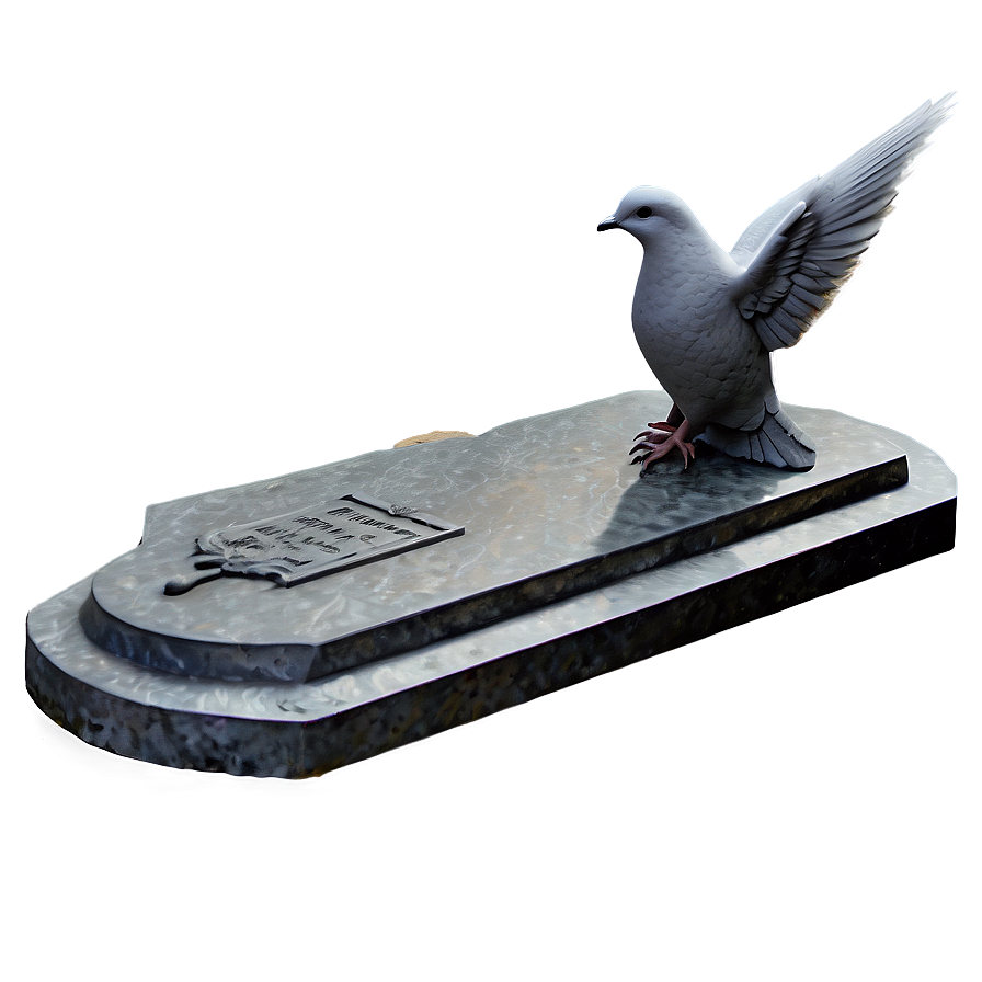 Tombstone With Dove Png Jux PNG image