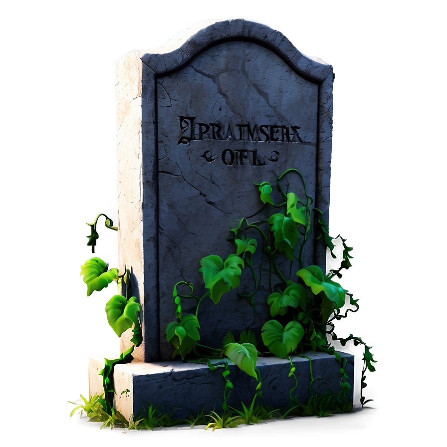 Tombstone With Vines Png Uyw PNG image