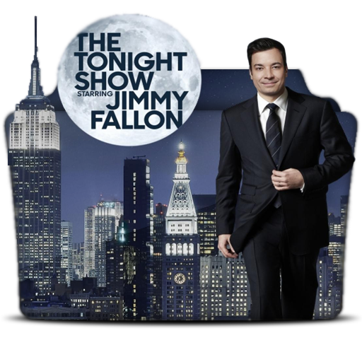 Tonight Show Host Cityscape Backdrop PNG image