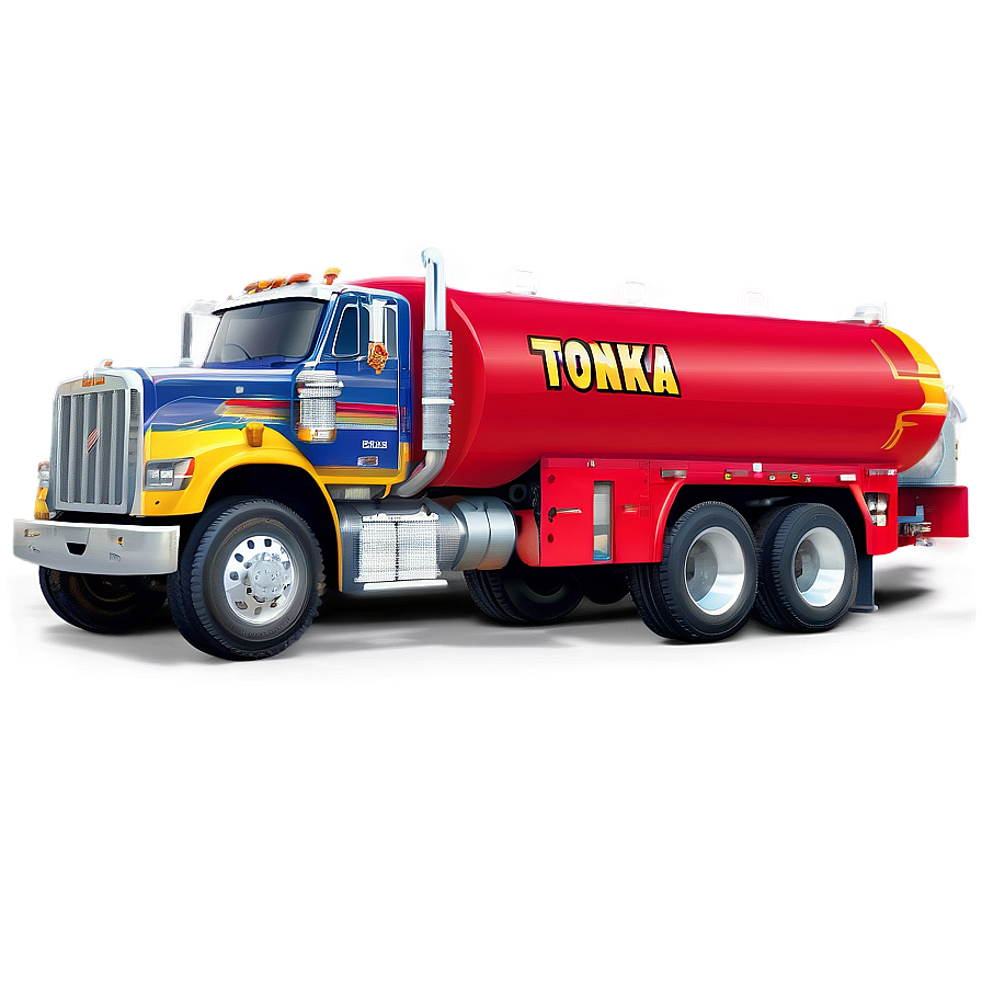 Tonka Tanker Truck Illustration Png 32 PNG image