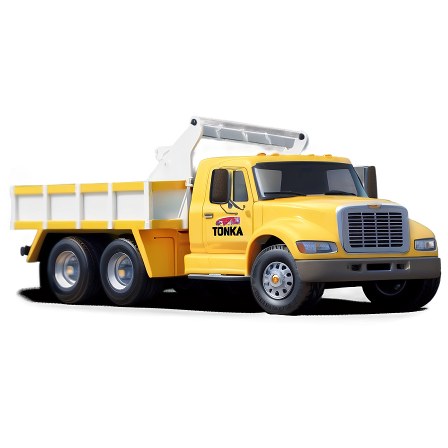 Tonka Truck In Action Scene Png Qmx61 PNG image