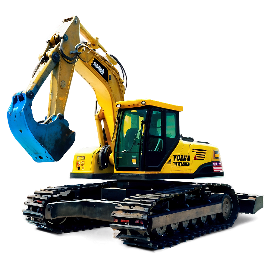 Tonka Truck Loader And Excavator Png Pvv PNG image