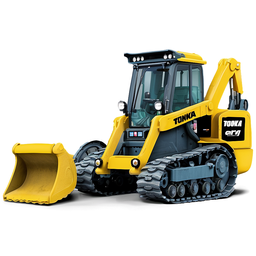 Tonka Truck Loader And Excavator Png Xja PNG image