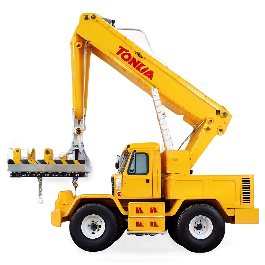 Tonka Truck With Crane Attachment Png 37 PNG image