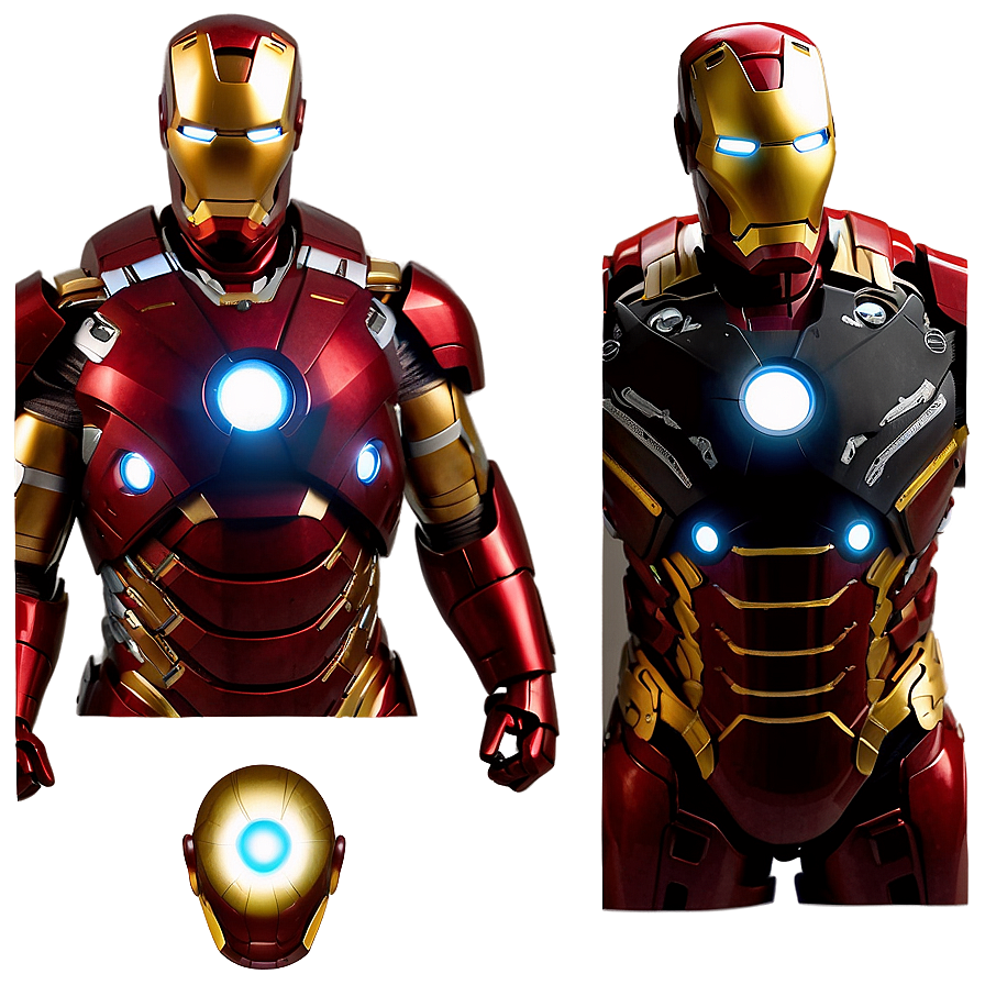 Tony Stark's Iron Man Armor Png Wgt PNG image