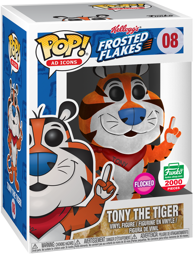 Tony The Tiger_ Funko Pop Limited Edition_ Boxed PNG image