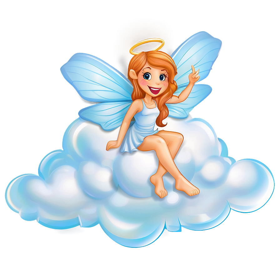 Tooth Fairy On Cloud Png Jwa PNG image