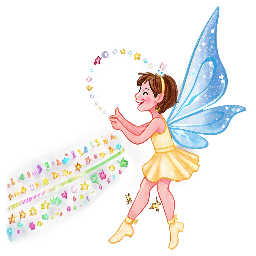 Tooth Fairy Sparkle Trail Png Twp54 PNG image