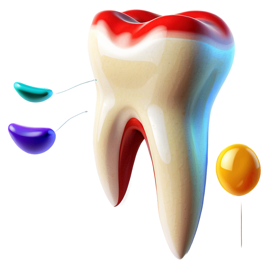 Tooth With Gums Clipart Png 06272024 PNG image