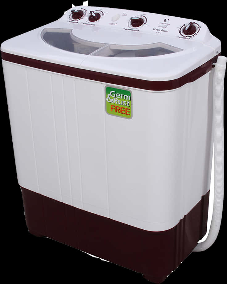 Top Loading Semi Automatic Washing Machine PNG image