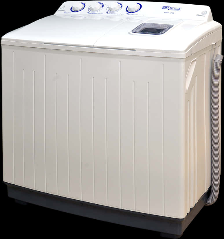Top Loading Washing Machine Isolated PNG image