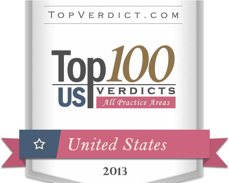 Top100 U S Verdicts Award2013 PNG image