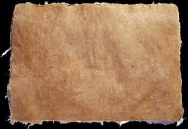 Torn Brown Paper Texture PNG image