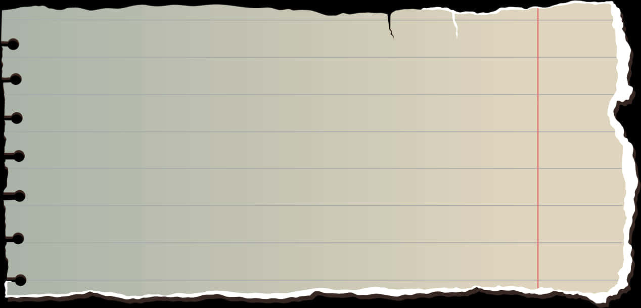 Torn Notebook Paper Texture PNG image